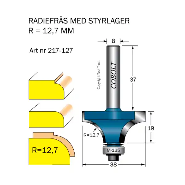 Avrundningsfräs Erbjudandepris
